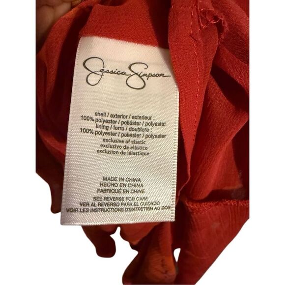 Brand New Jessica Simpson Scarlet Sage Floating Rose Aberdash Midi Dress - Picture 10 of 13